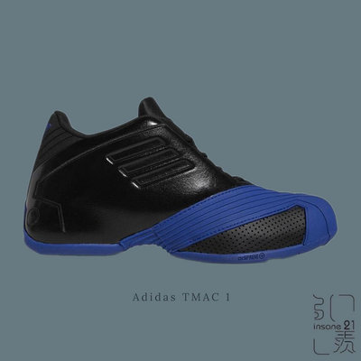 ADIDAS T-MAC 1ORLANDO 魔術隊 黑藍 籃球鞋 男款 GY2404【Insane-21】