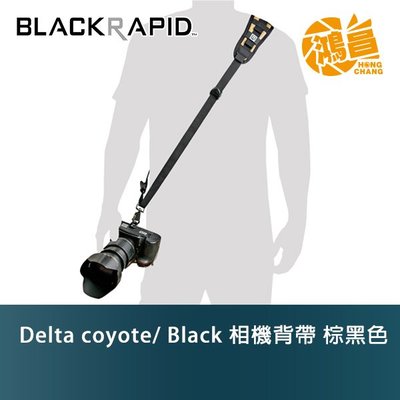 【鴻昌】BLACKRAPID 快槍俠背帶 棕黑色 Delta coyote/ Black BT透氣系列 相機背帶