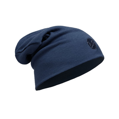 【BUFF】BF111170-788 西班牙魔術頭巾《耐寒》美麗諾羊毛精靈帽 丹寧藍 加厚保暖帽 MERINO