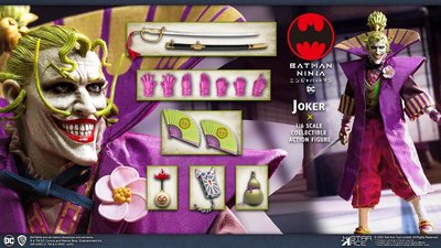 [貓市多] 全新 Star Ace Toys SA0079 1/6 普通版 忍者蝙蝠俠 戰國小丑 Lord Joker