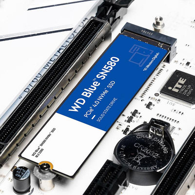 WD西部數據SN570 SN580 1T 2T固態硬碟500G桌機筆電m2 NVME