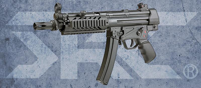 JHS（（金和勝 生存遊戲專賣））免運費 SRC 鋼製 MP5-TAC-AS CO2衝鋒槍 COB-406TM
