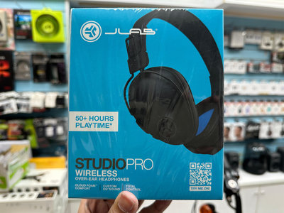 禾豐音響 送收納袋 JLAB STUDIO PRO Wireless 藍芽 耳罩式耳機  台灣公司貨