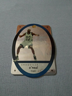 1996 UD SPx #35 SHAQUILLE O'NEAL 俠客 歐尼爾  3D 普卡