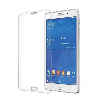 SAMSUNG 鋼化玻璃屏幕保護膜適用於三星 Galaxy Tab 4 7.0 SM-T230 T231 T235 T2