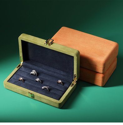 已全部飛飛【台北周先生】珠寶鑽石收納盒 高級絨布款 歐式戒指盒 超高級 周老闆強烈推薦