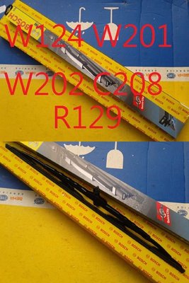 台中bbcar BENZ W124 W201 W202 C208(CLK) R129 原廠標準鐵骨架 雨刷片24吋/60