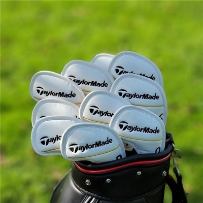促銷打折 高爾夫TaylorMade通用款高爾夫桿套 桿頭套 鐵桿套帽套球頭套球桿鐵桿組保