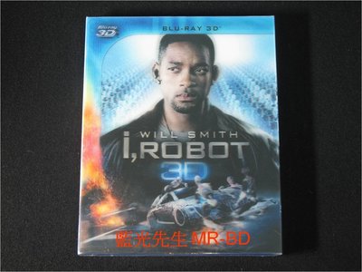 [3D藍光BD] - 機械公敵 I, Robot 3D + 2D BD-50G 閃卡版