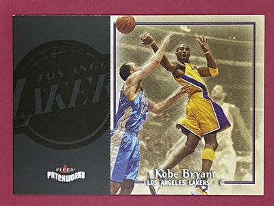 2003-04 Fleer Patchworks #35 Kobe Bryant Los Angeles Lakers