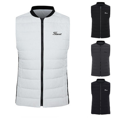 【超值】高爾夫球衣女 高爾夫女裝 秋冬高爾夫服裝男羽絨服馬甲保暖舒適golf球90白鴨絨上衣背心外套