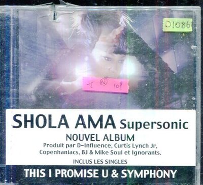 *還有唱片四館* SHOLA AMA / SUPERSONIC 全新 D1086 (殼破)