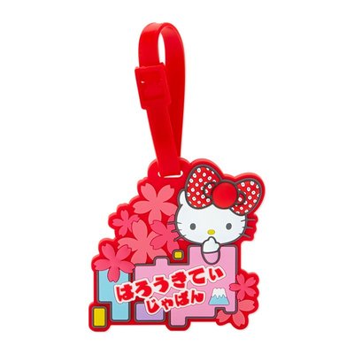 日本正版超可愛＊三麗鷗 Sanrio Hello Kitty*凱蒂貓造型 背包 旅行箱 識別證套悠遊卡套*吊飾 現貨