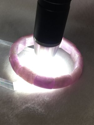 晶曜水晶~~~紫鋰輝手排
