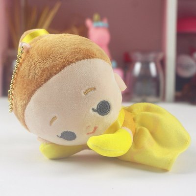 熱銷 -現貨 日系可愛貝兒公主掛件毛絨公仔娃娃包掛飾小玩偶女孩書包裝飾玩具