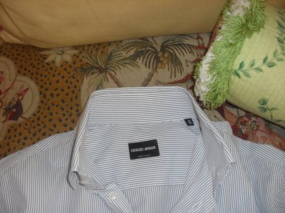 Giorgio Armani 條紋襯衫