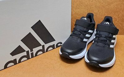 ✩Pair✩ 愛迪達 ADIDAS ULTRABOUNCE EL K 童鞋 慢跑鞋 HQ1294 舒適好穿 黏扣帶 黑白