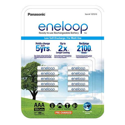 【現貨】Panasonic Eneloop 四號充電電池 10入-日本製