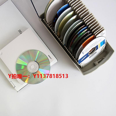 CD架ACTTO光盤盒高檔CD盒大容量DVD光碟收納盒儲藏箱創意標簽檢索50片