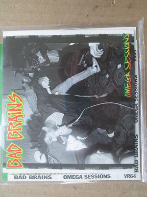 Bad Brains – Omega Sessions 美版 朋克 簡裝 盤花