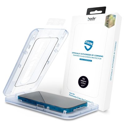 hoda 美國康寧授權 2.5D 滿版 9H 玻璃保護貼，iPhone 14 Pro Max / 14 Plus