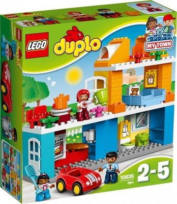 樂高積木LEGO得寶 DUPLO Town系列 LT10835 家庭住宅