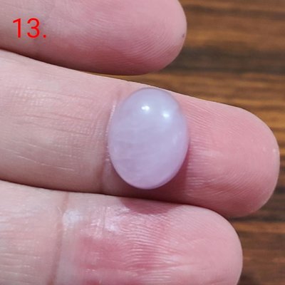 紫鋰輝石 紫磷灰石 戒面 裸石 寶石包邊 鑲嵌寶石材料 蛋面 天然 ❤水晶玉石特賣#B476-13