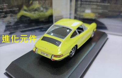諾威爾 Norev 1 43 保時捷合金跑車汽車模型Porsche 911S 1973 黃