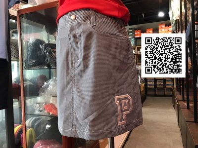 全新 Puma GOLF 仕女 高爾夫短裙 時尚細格紋 內裡安全褲設計
