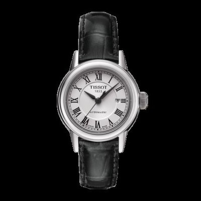 Tissot 天梭卡森系列皮帶機械女腕錶 T0852071601300