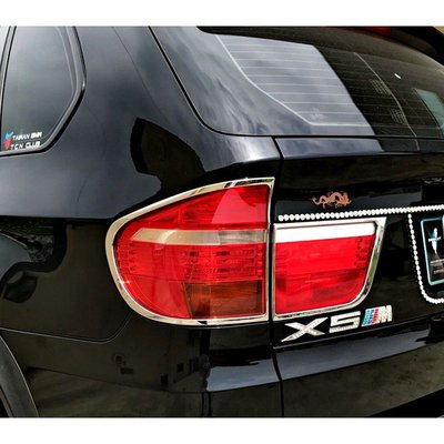 【JR佳睿精品】BMW 寶馬 X5 E70 2006-2011 鍍鉻後燈框 尾燈框 後燈 飾條 電鍍 改裝 精品