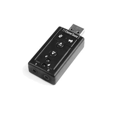 外接式音效轉卡/USB音效/7.1聲道/USB轉音效/音效卡/外接音效卡/聲卡/耳機/麥克風/耳機孔/筆電 桌機 用