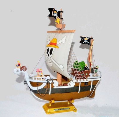 模型手辦 海賊王 海賊船 萬里陽光號 黃金梅麗號 動漫雕像模型擺件手辦