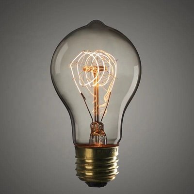 [ACB照明] E27 A60/A19 40W 鎢絲燈泡琥珀色玻璃  愛迪生燈泡 工業風 復古裝飾 吊燈 美術燈