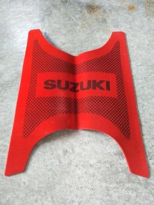 🎪又吉零售 台鈴SUZUKI XR125 紅色腳踏墊 (下標前注意說明)
