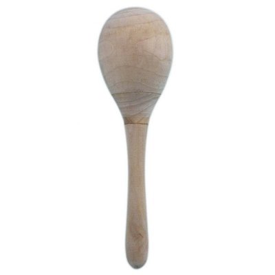 木製空白彩繪沙鈴 沙錘 20cm/一個入(促40) 木製沙錘 木頭沙鈴-AA6522