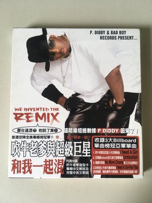 ．私人好貨．二手．CD．早期 盒裝【P Diddy We Invented the Remix】正版光碟 音樂專輯 影音