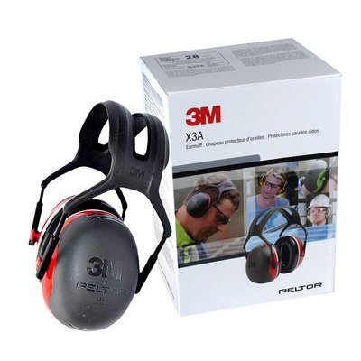 現貨熱銷-3MX4A隔音耳罩 降噪音學習工作防噪音射擊睡覺舒適型防護耳罩滿仟免運