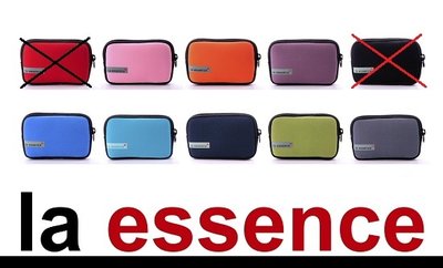 la essence 台灣精品 LE-9703 卡片包/手機袋/相機包/萬用包~ 潛水衣布. 防水. 防震. 可水洗~