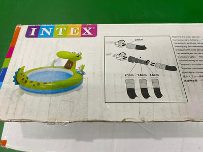 INTEX 57431 恐龍噴水 戲水池 泳池 拆開未用 兒童戲水