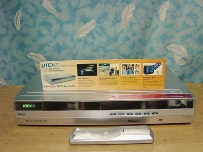 保固1年【小劉二手家電】LITEON DVD錄放影機, LVW-5005型,唯一可錄CD的機種,壞機也可修/抵!