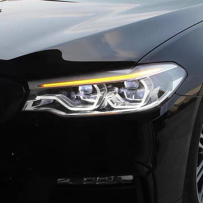 台灣現貨現貨速發適用於BMW寶馬5系G30 G31 G38 525 530 LED勺子隨動轉向大燈總成支持低配天使眼安裝