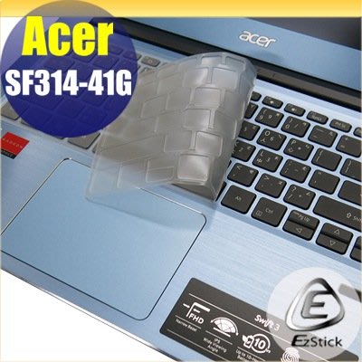 【Ezstick】ACER SF314-41G 奈米銀抗菌TPU 鍵盤保護膜 鍵盤膜