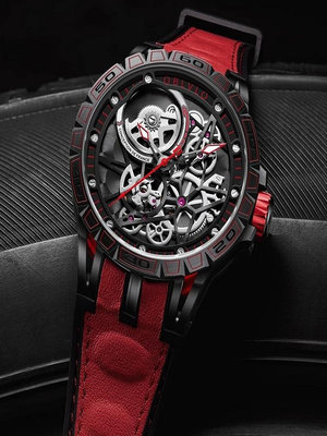 ＂手錶＂OBLVLO歐寶羅手表男士全自動機械表法國潮流十大品牌手表個性鏤空