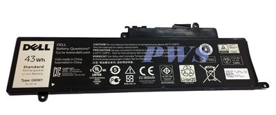 ☆【全新DELL Inspiron 11-3147 13 7000原廠電池】☆ GK5KY P57G P57G002