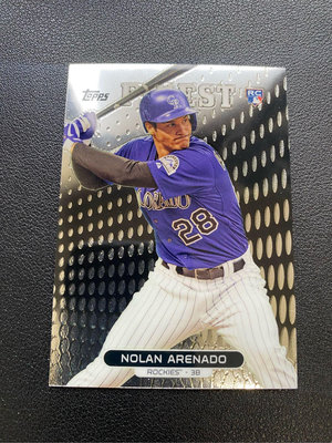 MLB Nolan Arenado topps finest RC 納豆 紅雀隊