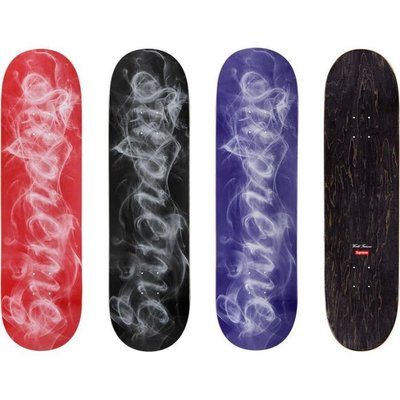 【日貨代購CITY】2019AW Supreme Smoke Skateboard 煙霧 字體 滑板 現貨