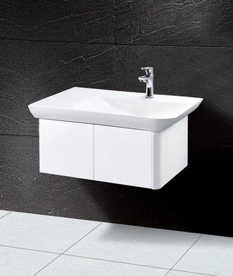 【水電大聯盟 】凱撒衛浴 LF5374A / BT380C 面盆 浴櫃組 懸掛式浴櫃 含龍頭
