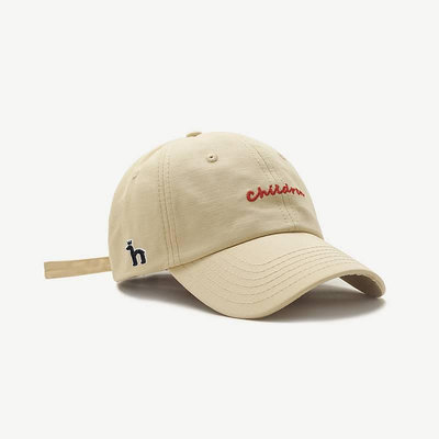 【現貨】正品代購Hazzys哈吉斯帽子軟頂棒球帽字母刺繡鴨舌帽潮彎檐帽