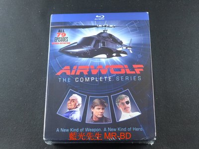 無中文字幕 [藍光先生BD] 飛狼 1-4 季 全79集 14碟套裝版 Airwolf